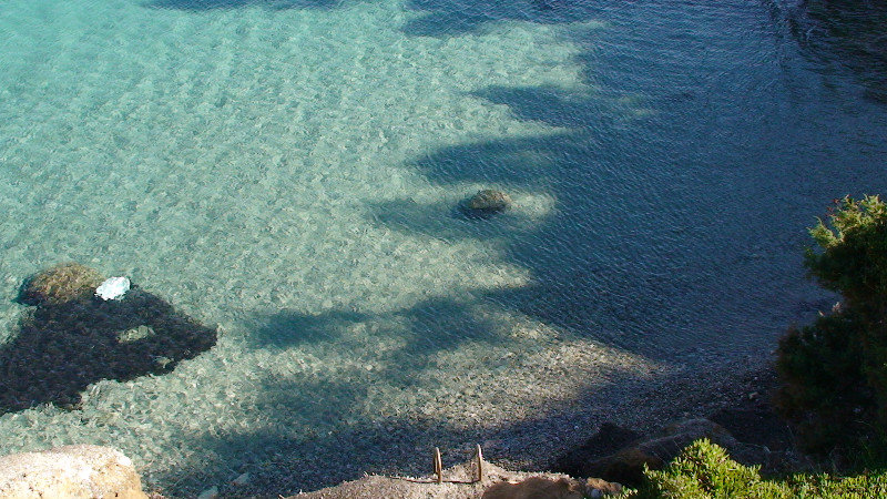 Beach at the Aegian Sea