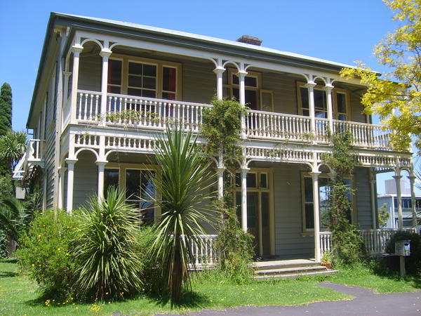 A victorian house
