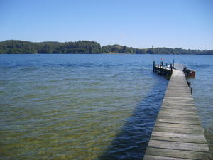 view of the lake 