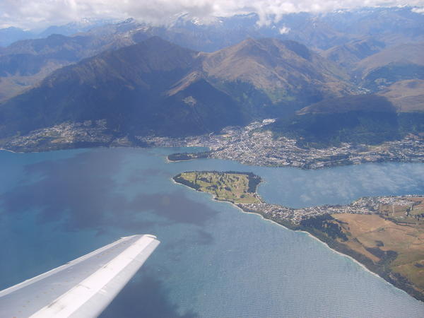Queenstown from the Air