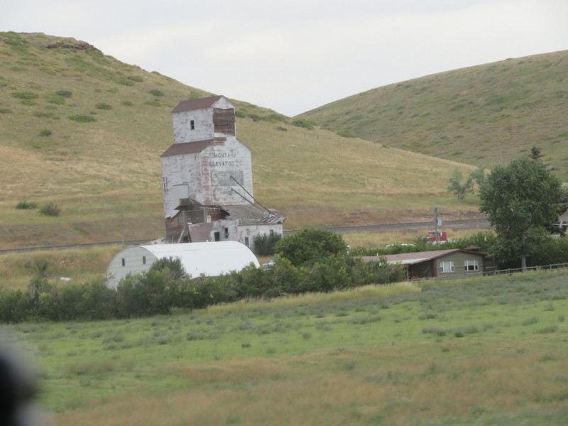 Old Montana Grain Elevator