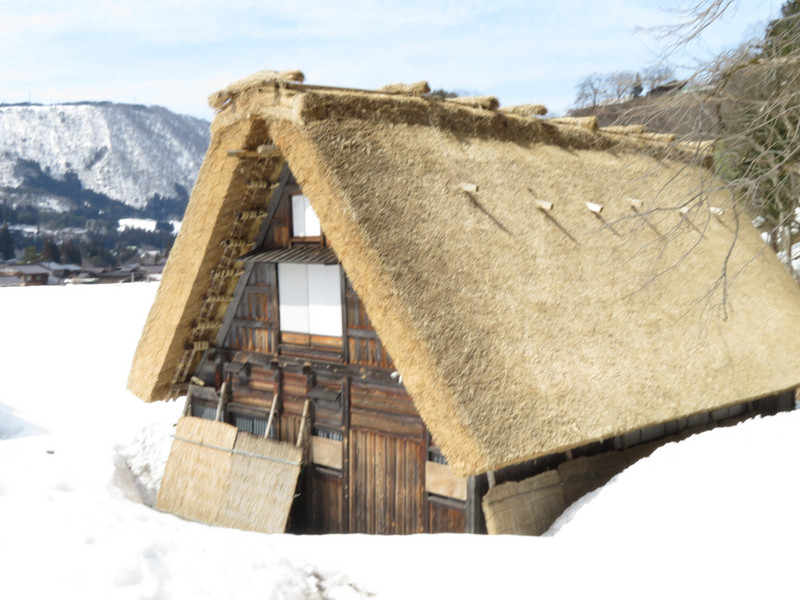 Thatched roof in Shirakawa-go
