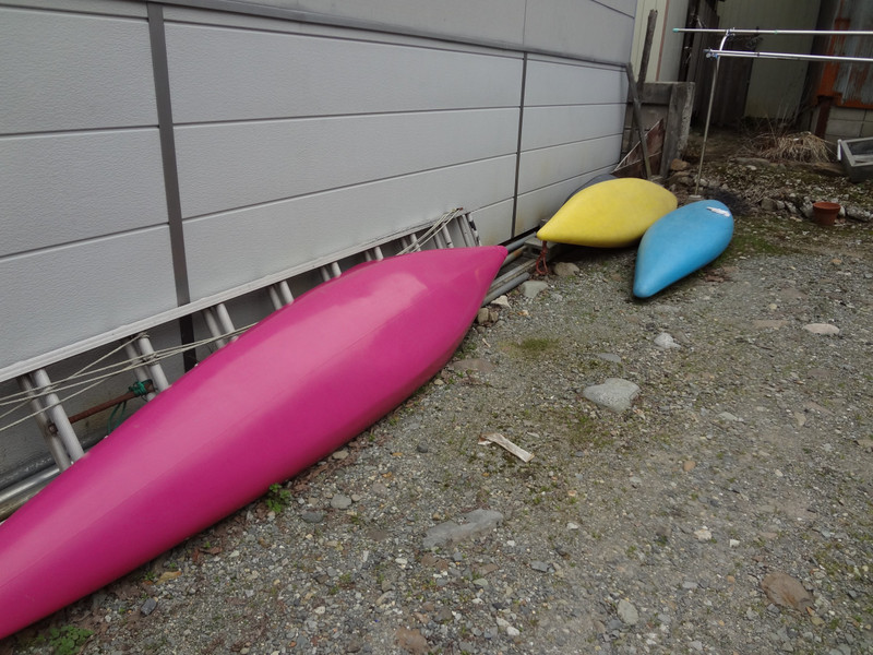 Kayaks in Japan