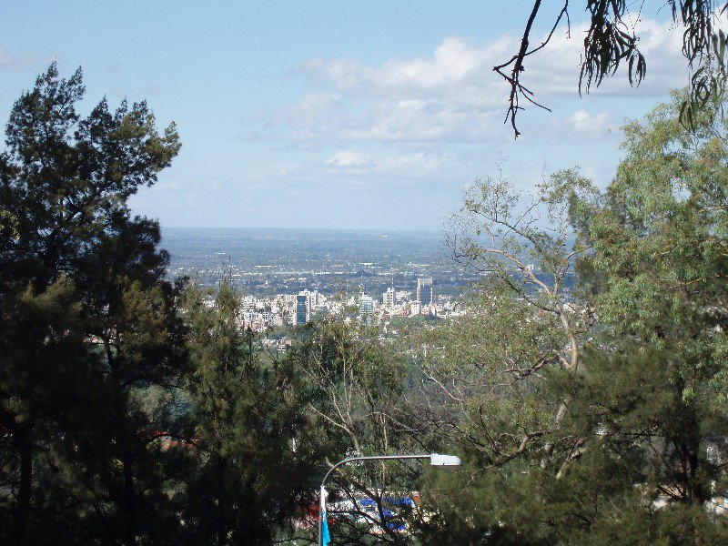 Overlooking Mendoza from Cerro De Gloria