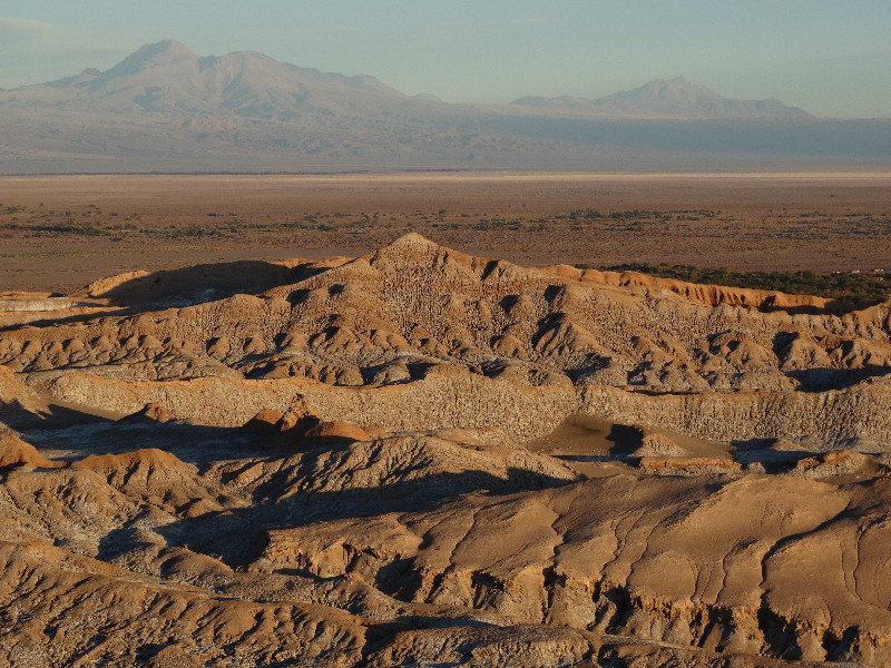 Sunset across the Valley of the Moon and the Atacama Desert (1)