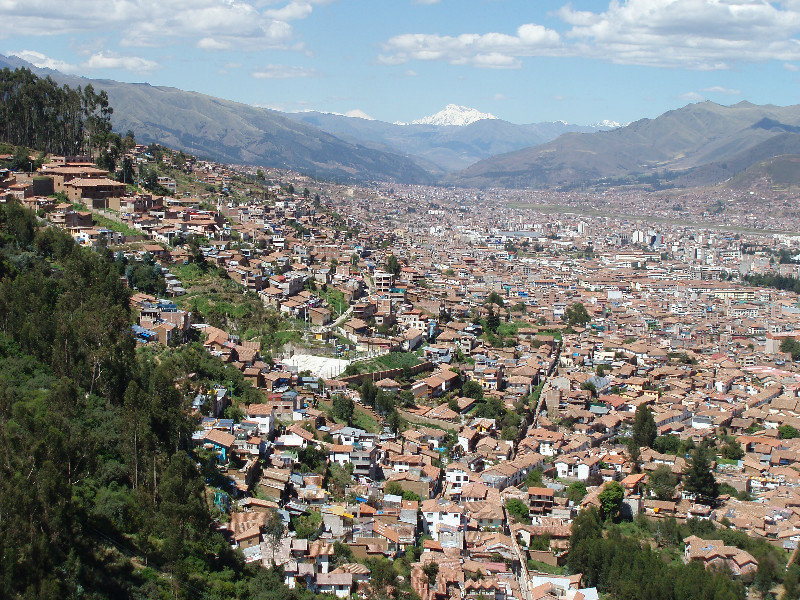Overlooking Cusco from Sacsayqaman