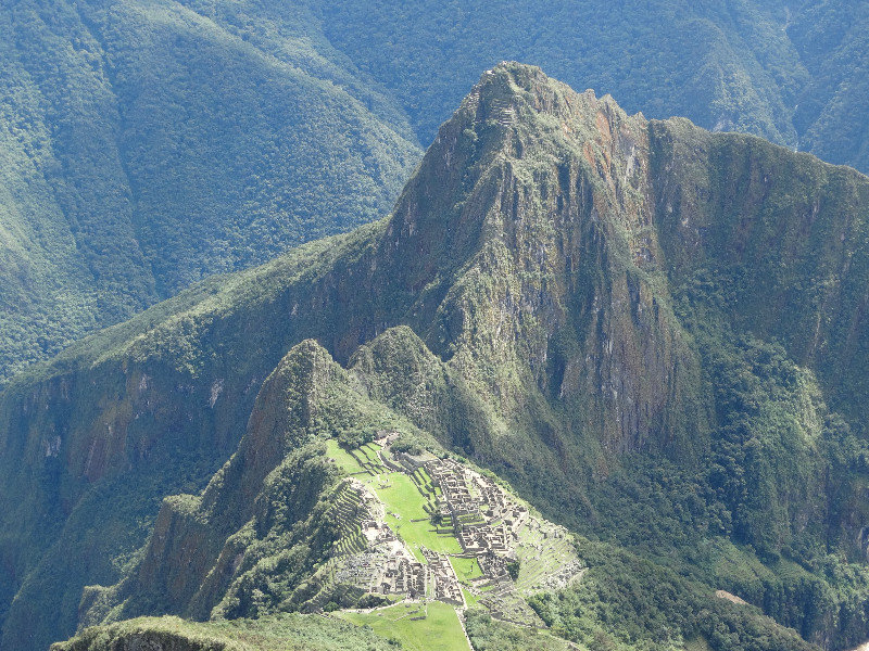 Looking back from Cerro Machu Picchu (2)