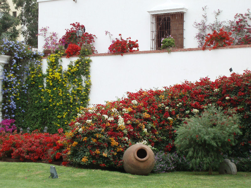 Gardens of the Museo Larco
