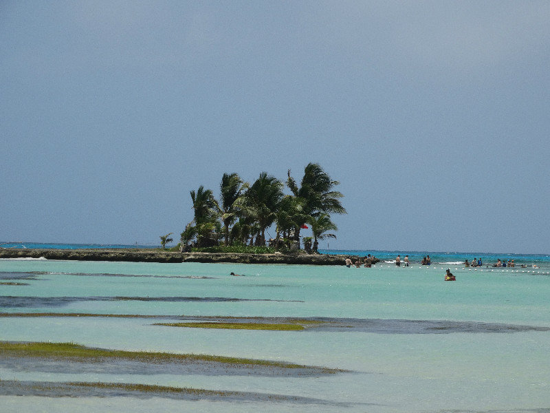 San Andres - view out to Rocky Caye