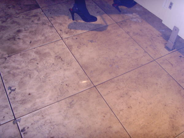Cellar Bar bathroom floor