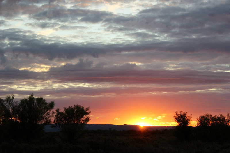 Flinders Ranges sunset 