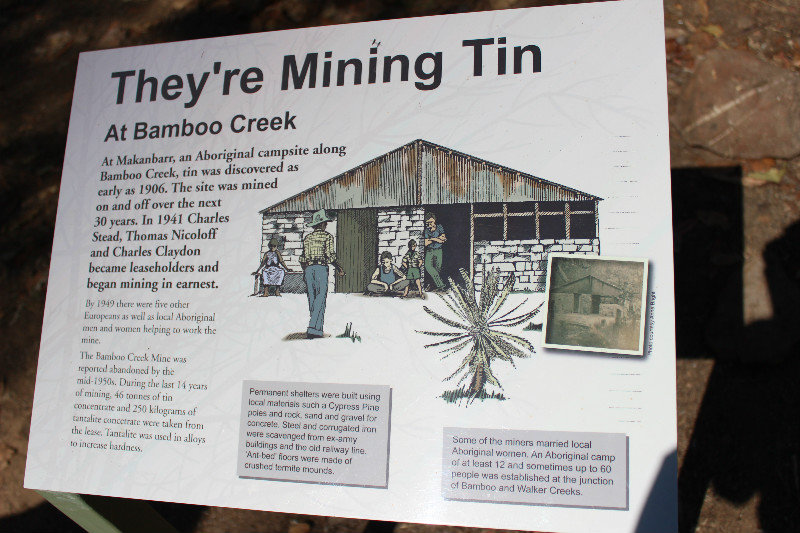 Bamboo Creek tin mine 2