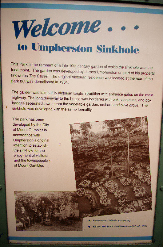Umpherston sinkhole 1