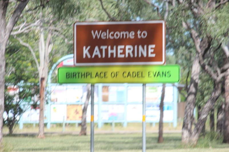 Katherine - Birthplace of Cadel Evans
