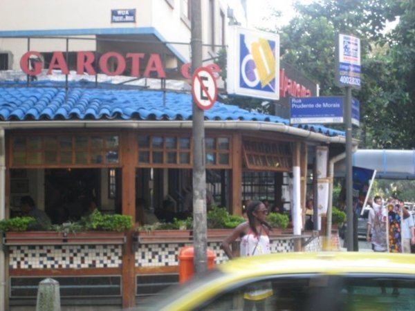 Restaurant where the song GIRL FROM IPANEMA was written