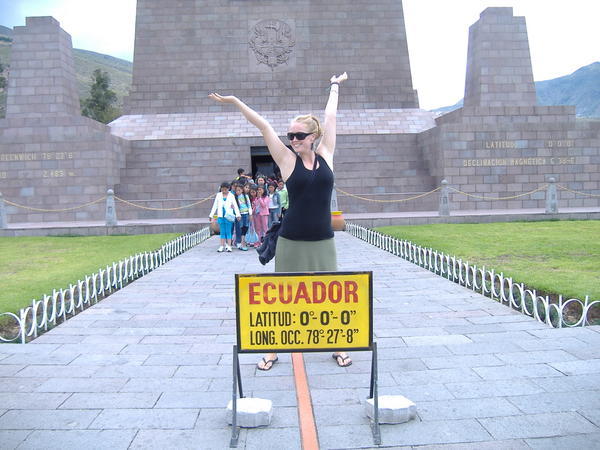 Straddlin' the equator...