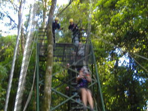 Tarzan jump...