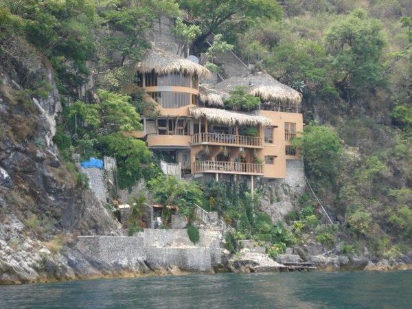 House on lake Atitlan