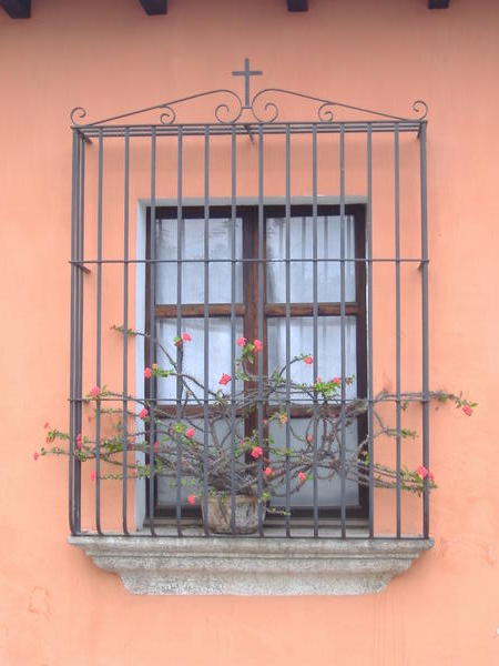 Beautiful windows in Antigua