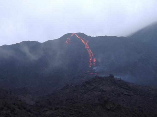 Lava FLows and hot rocks