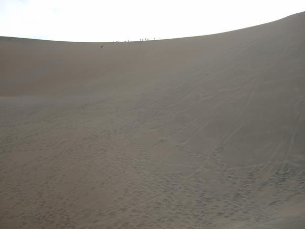 Sandboarding Dune (the dots on top are people)