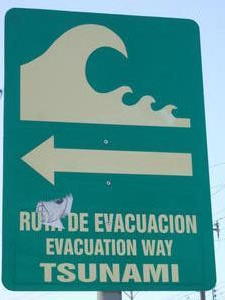 Road Sign in Northern Chile