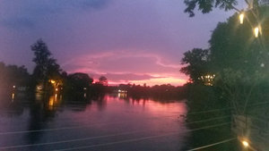 Sunset Over The River Kwai