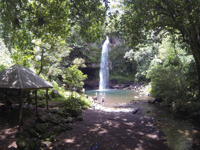 Waterfall in Taveuni