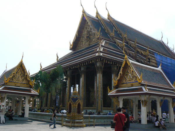 Temple of the Emerald Buddah - at Grand Palace