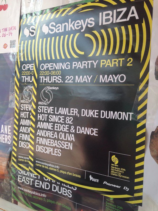 Sankeys Opening Part Two Line Up