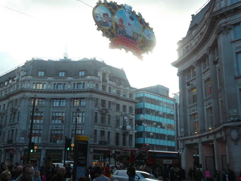 Oxford  Street at Christmas time