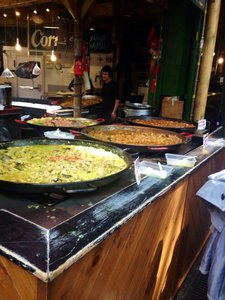 Curry and paella, tried both!