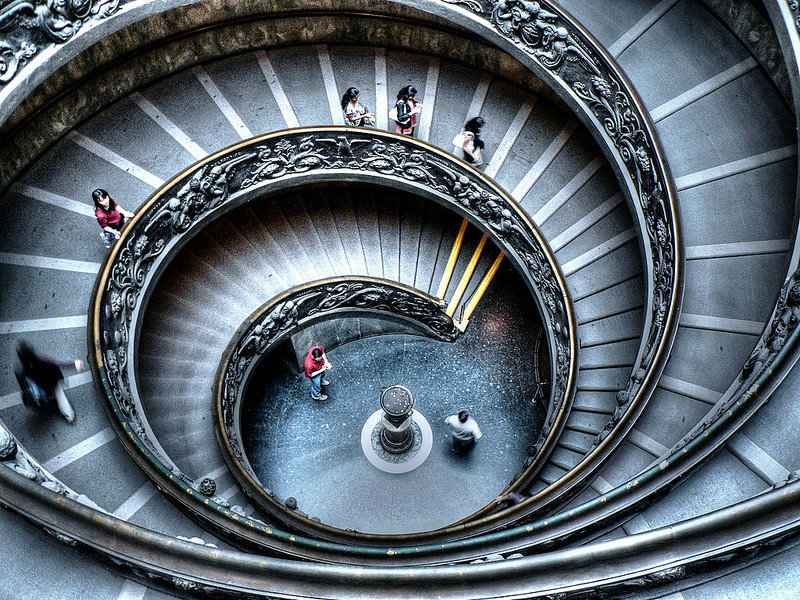 Treppen Vatikan