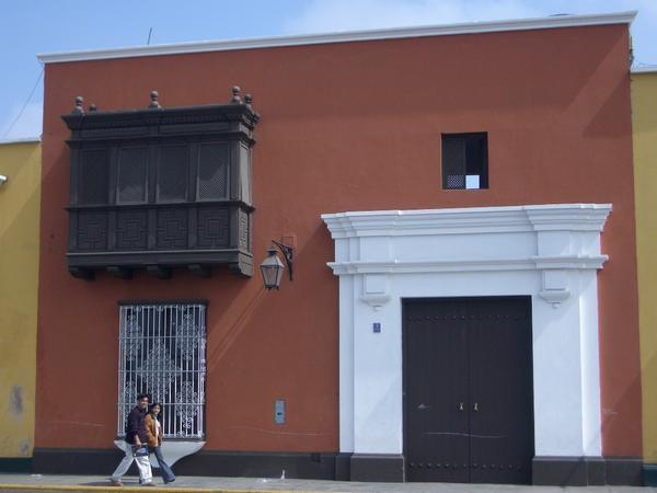 Another colonial building in Trujillo