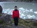 Ana at Glaciar Grey
