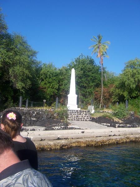 Captain Cook Monument on British Soil