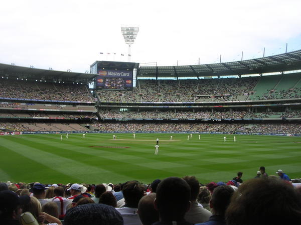 the MCG boxing day test