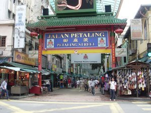 Kuala Lumpur China town markets