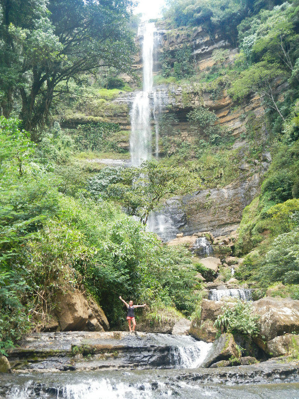 The top of Juan Curi waterfall
