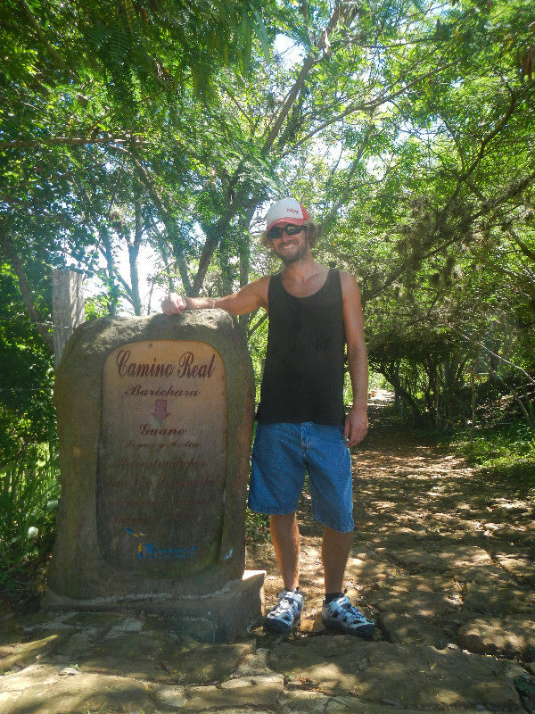 Start of the Camino Real in Barichara