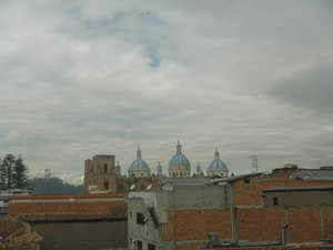 View of the Cathedral from our Hostel