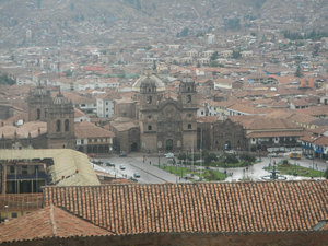 View of the main square from San Cristobal Church