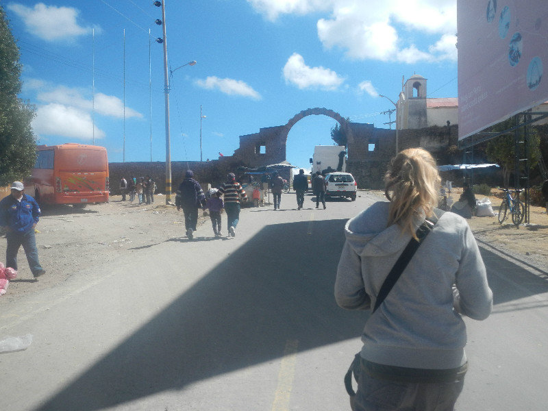 Walking into Bolivia