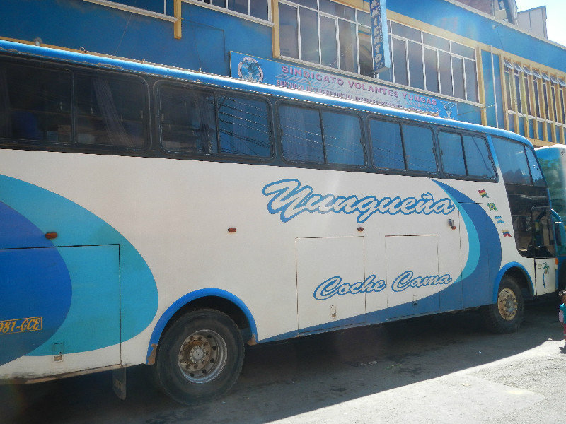 Bus to Rurrenabaque