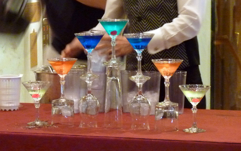 Pyramid of Martinis