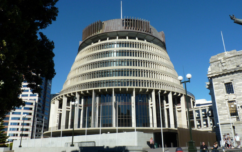 NZ Parliment Chamber - Beehive