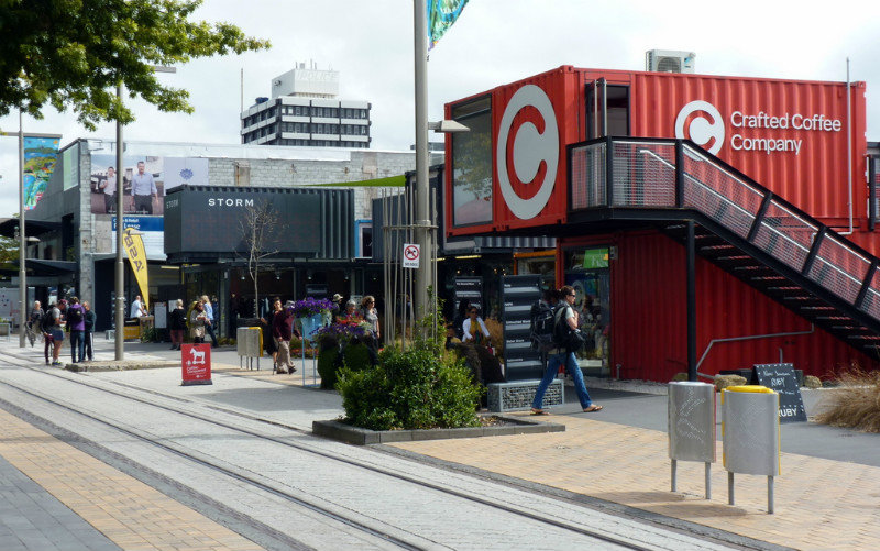 Reoped Businesses in Shipping Containers