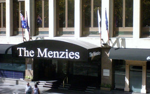 Menzies Hotel Entrance
