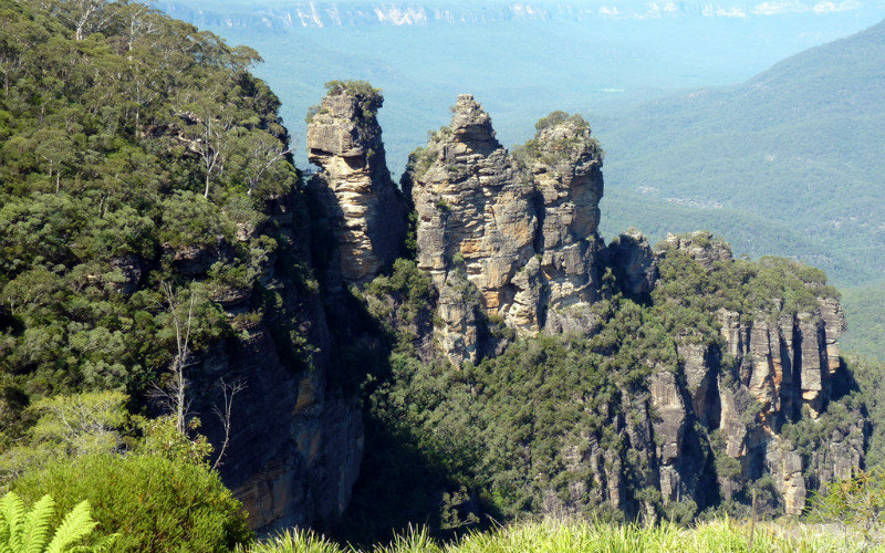 Three Sisters rock formation