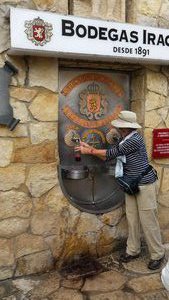 Bodegas Irache - free water and free wine fountain 